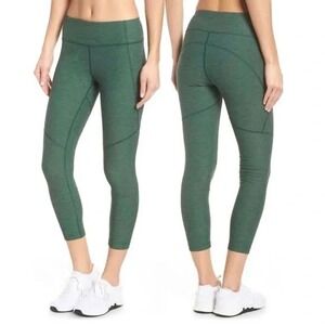 Outdoor Voices Sz M Medium Hunter Green 7/8 Warmup Leggings Yoga Workout Gym L